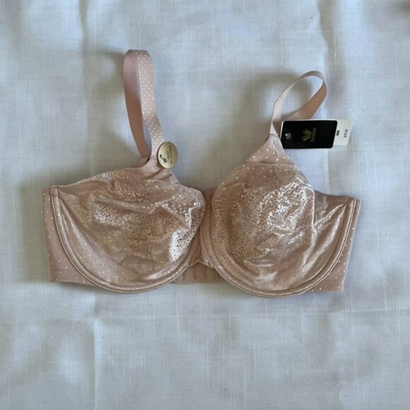NEW with Tags Wacoal Back Appeal Underwire Bra in Praline Size 36G - Picture 3 of 5